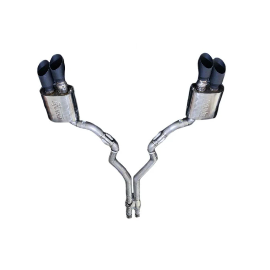 RTR 2018+ Catback Exhaust System 3" With RTR Tips