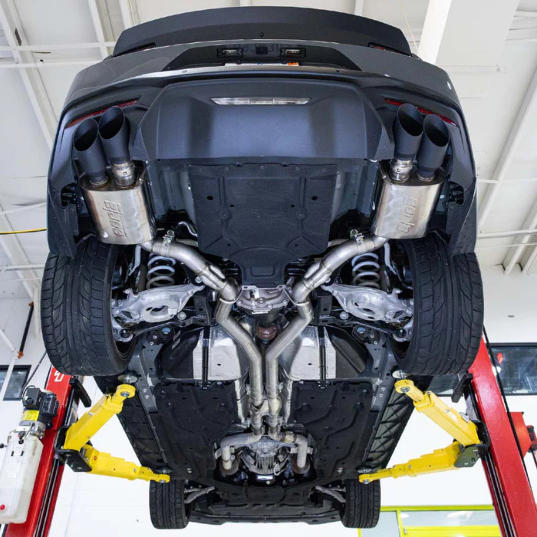 RTR 2018+ Catback Exhaust System 3" With RTR Tips