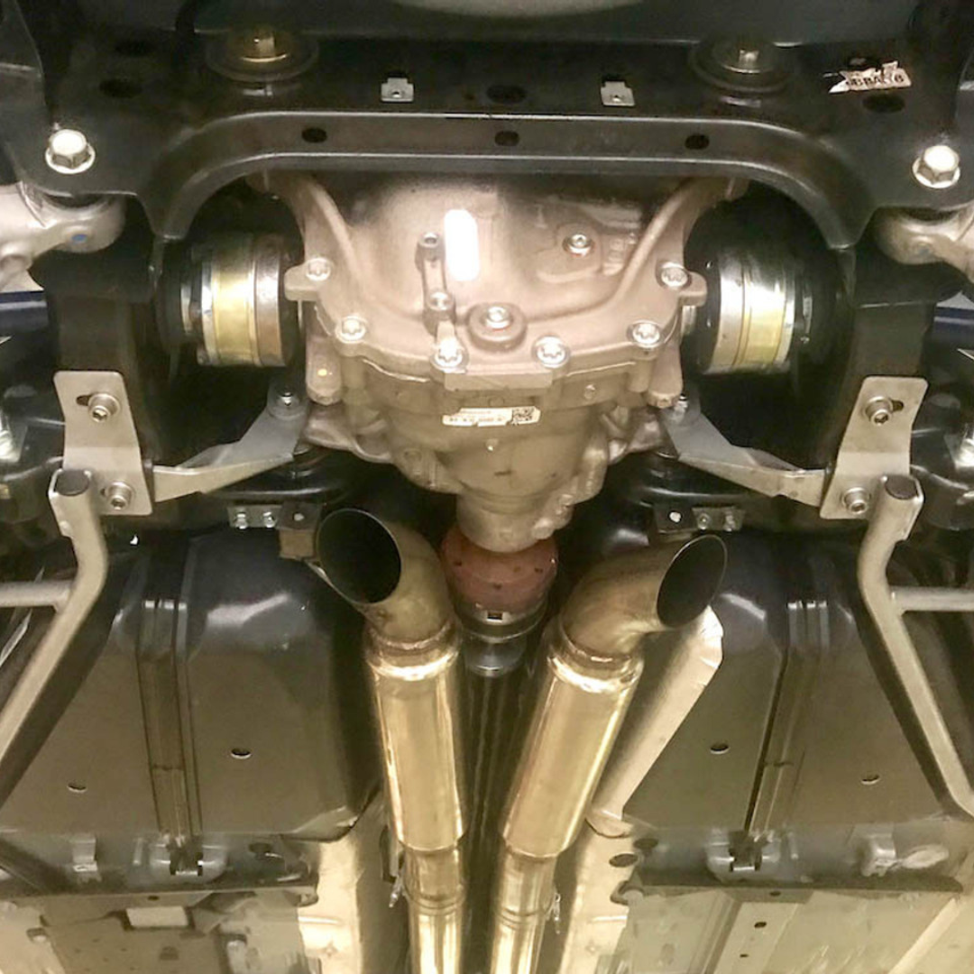 Steeda Hardcore S550 Mustang IRS Differential Support Brackets (2015-23)