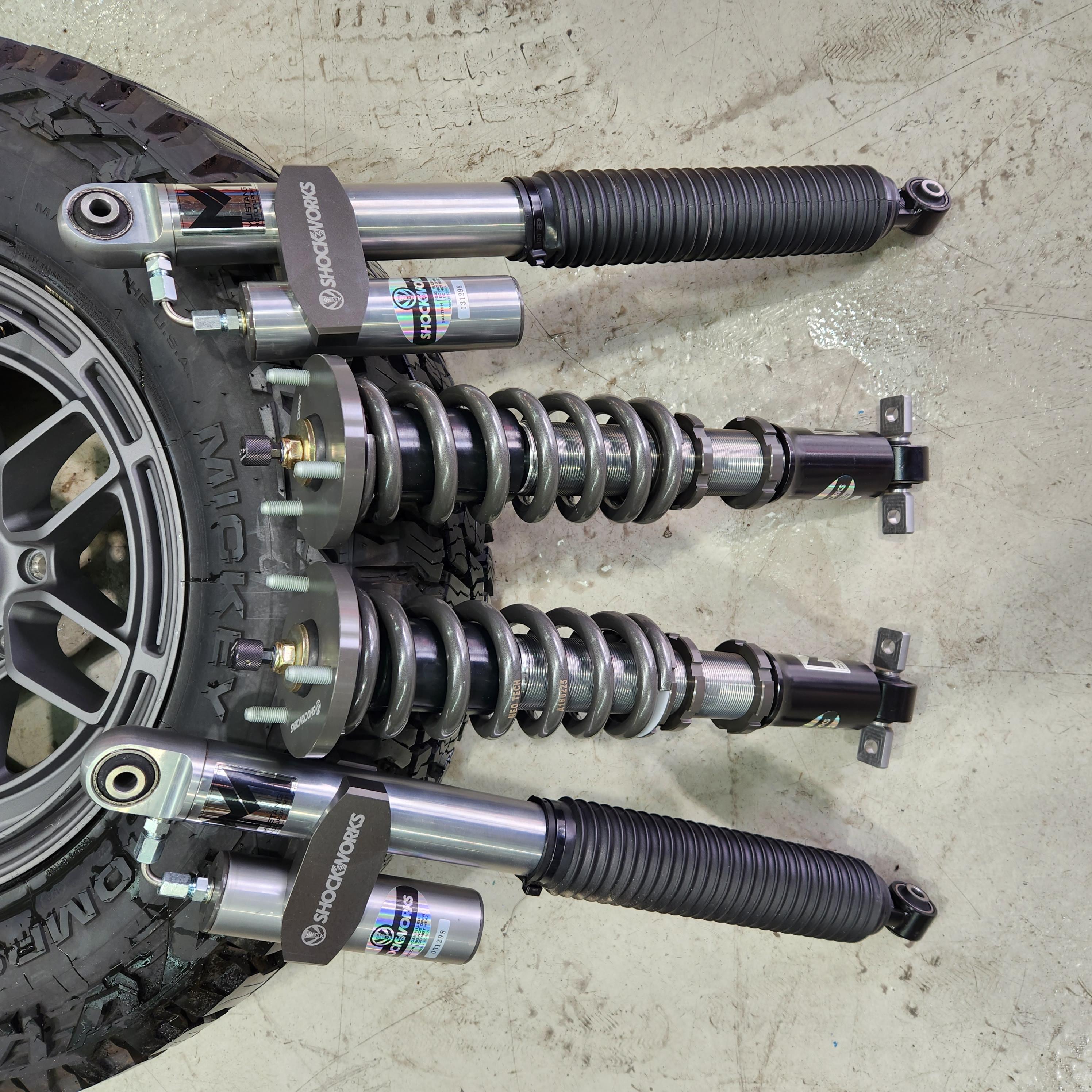 Shockworks 2022+ Next Gen Ranger Adjustable Performance Coilovers (Street Low Kit)