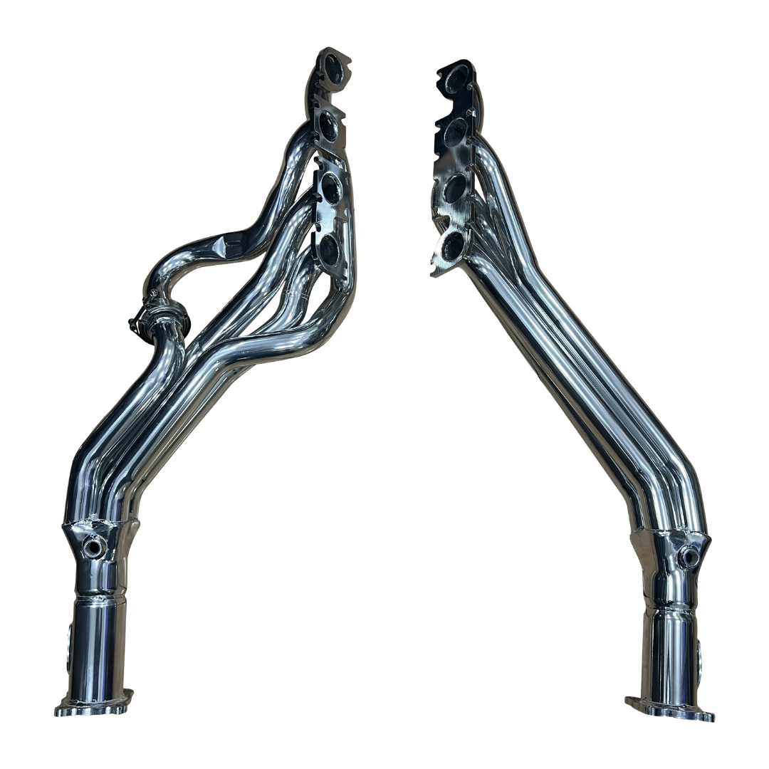 Manta 2015-25 5.0L V8 Ceramic Coated headers and cats 1 7/8" Primary - 3" Out