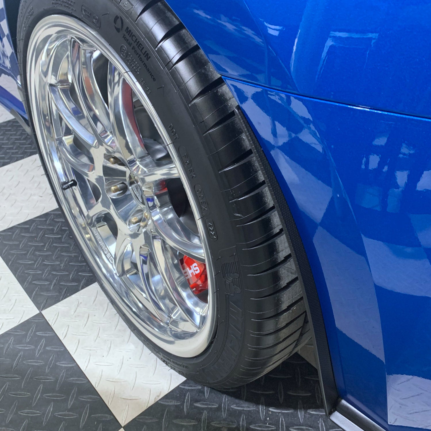 OEM 2015-23 Mach 1 Rear Wheel Arch Mudflap Kit