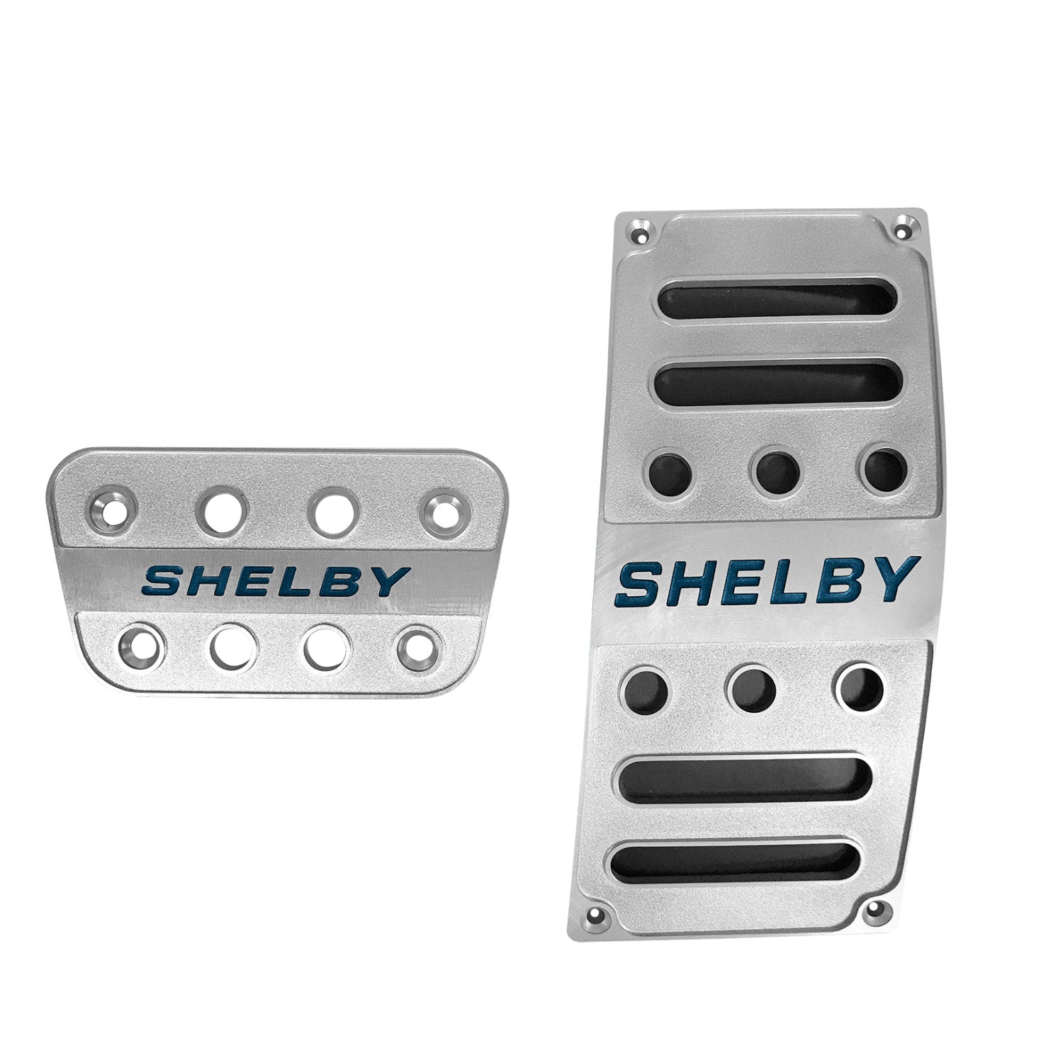 Shelby 2005-23 Billet Pedal Covers Set - Automatic
