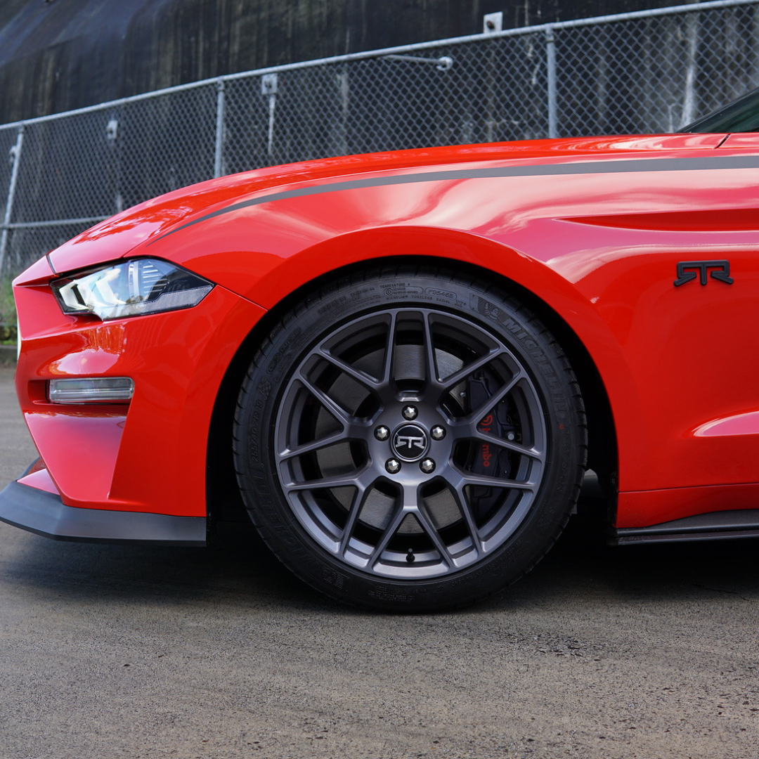 RTR 2015-24 Tech 7 Black 19x9.5 Wheel Set