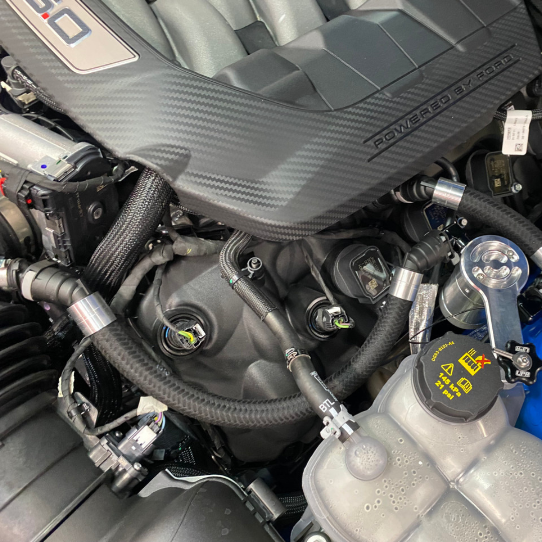 UPR 2024+ Mustang GT SC Oil Catch Can Separator With Clean Side Catch Can