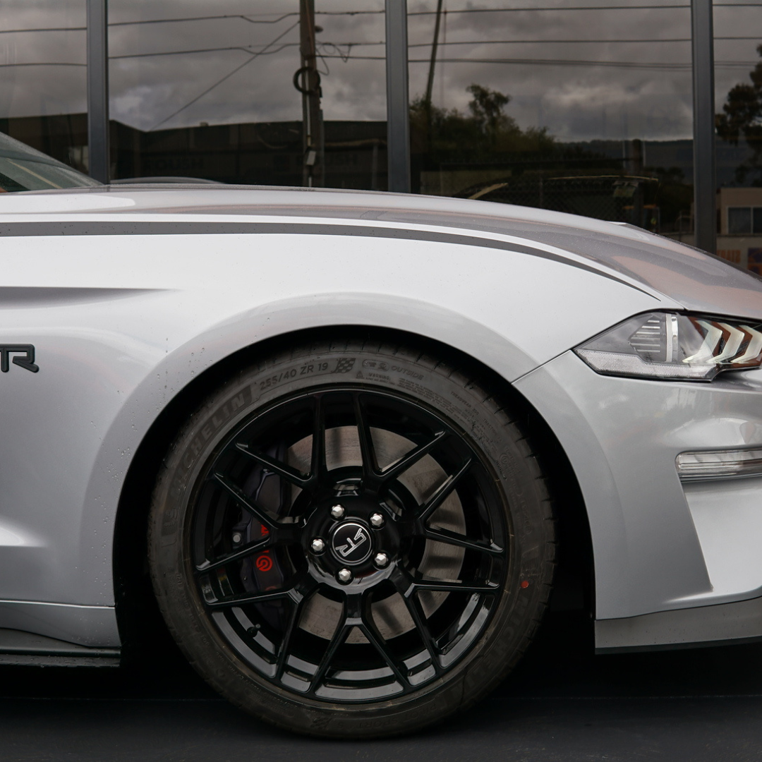 RTR 2015-24 Tech 7 Black 19x9.5 Wheel Set