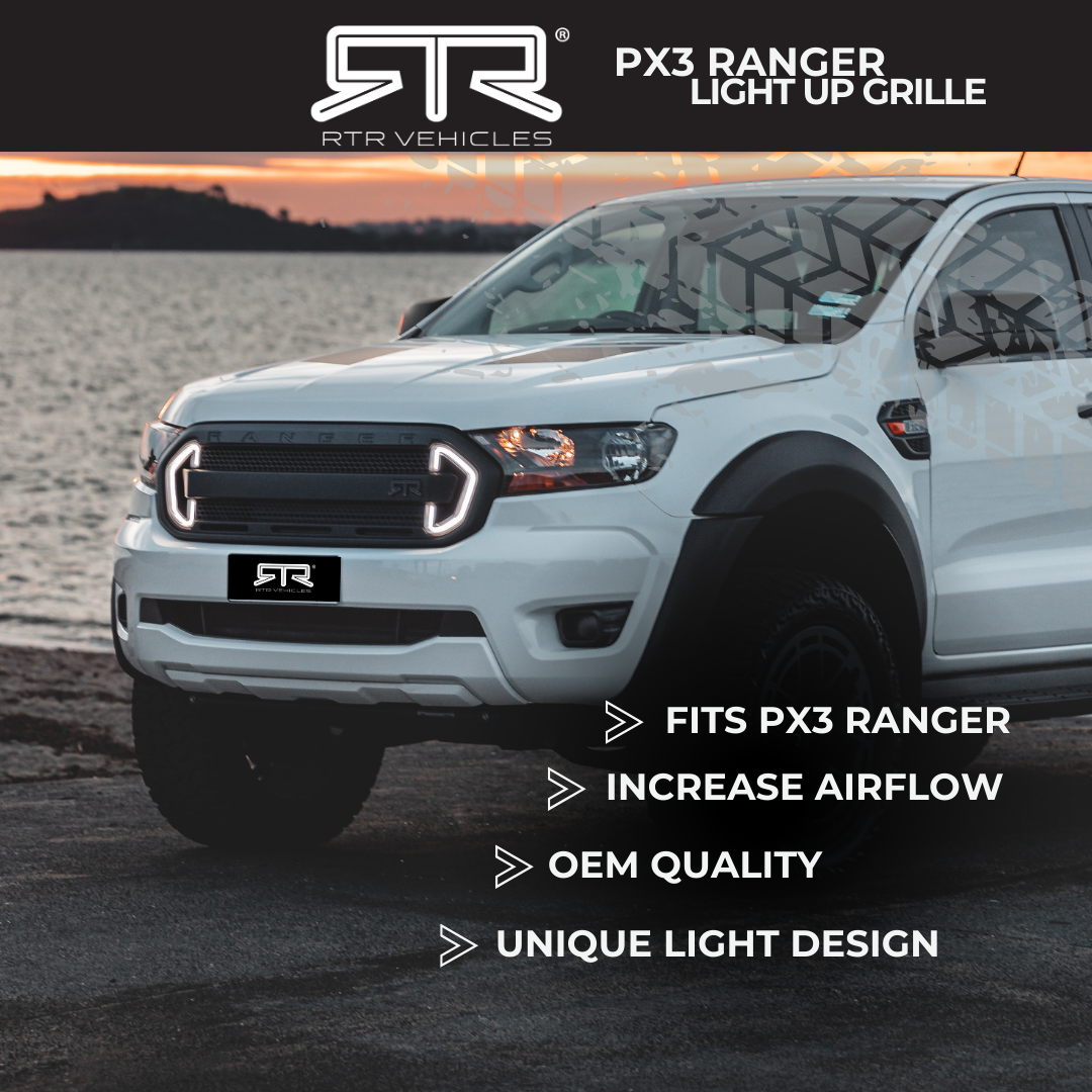 RTR Ranger Grille w/ Bezel and LED Lights
