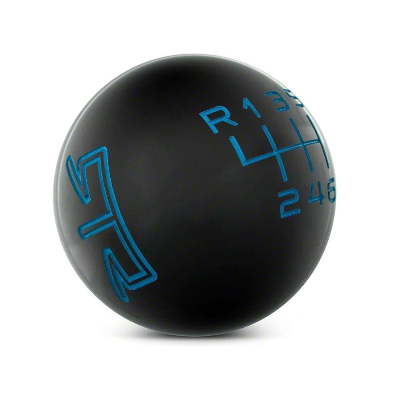 RTR 2015-24 Black Shift Knob - Blue Engraving