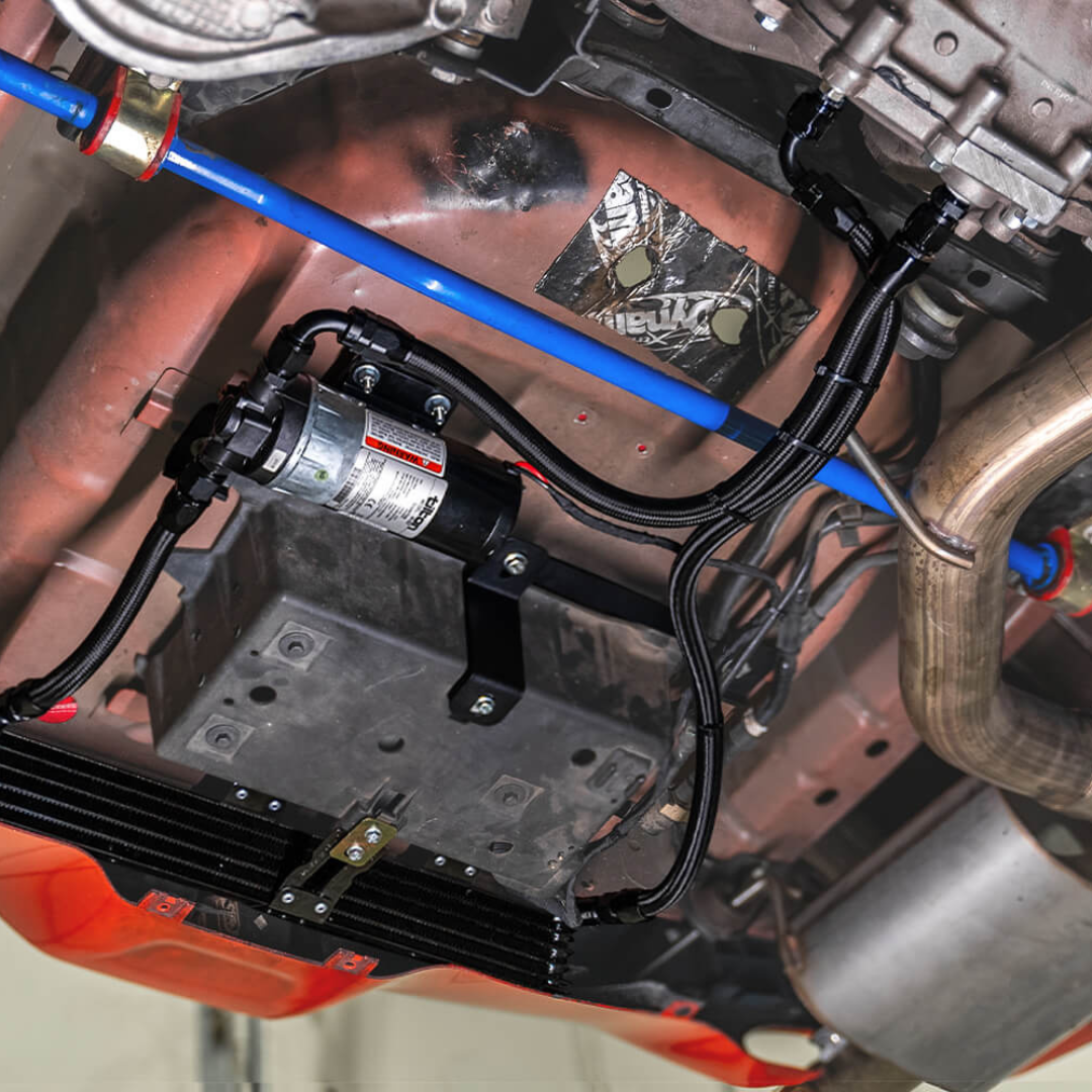 Steeda 2015-24 Mustang Differential Cooler Kit