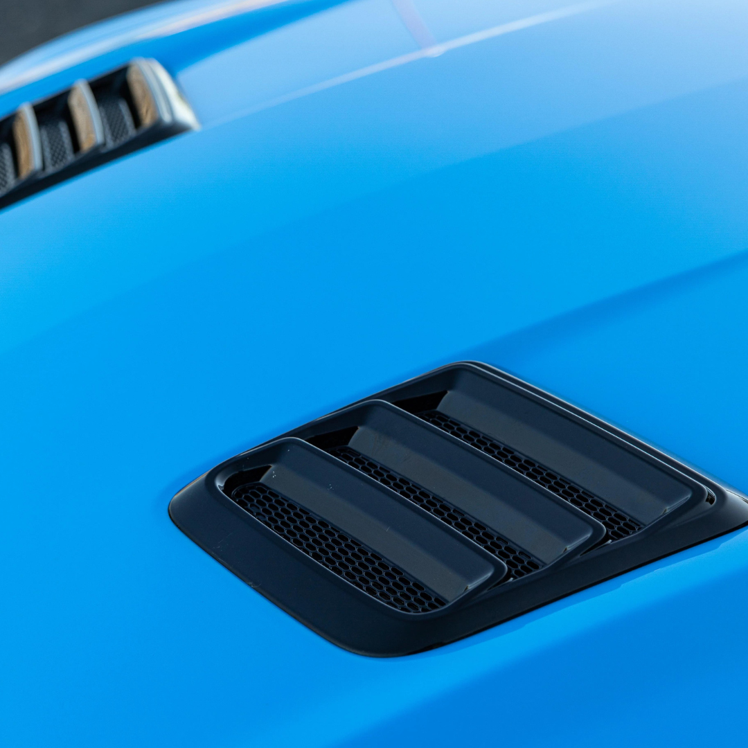 ROUSH 2018-23 Hood Heat Extractors (Gloss Black)