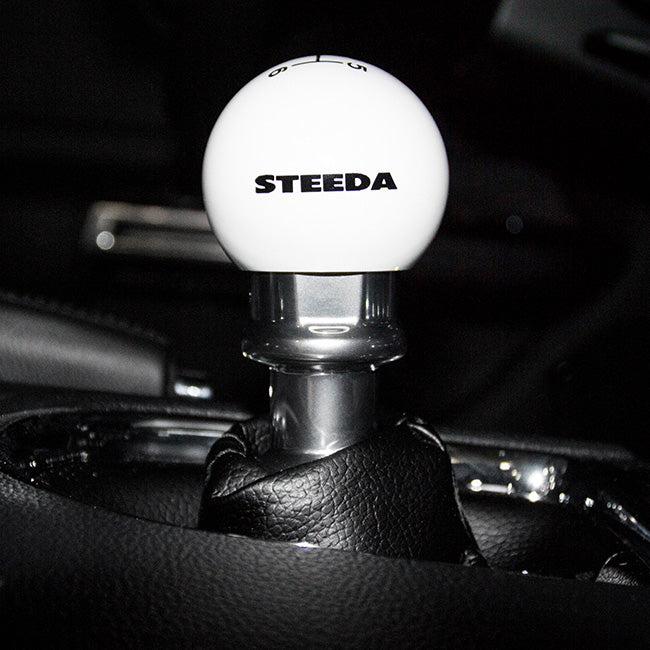 Steeda 2015-24 Shift Knob - White