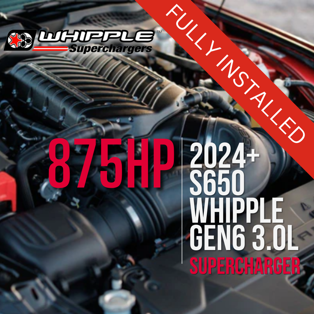 Whipple 2024-25 Stage 2 Supercharger Kit GEN6 - Installed