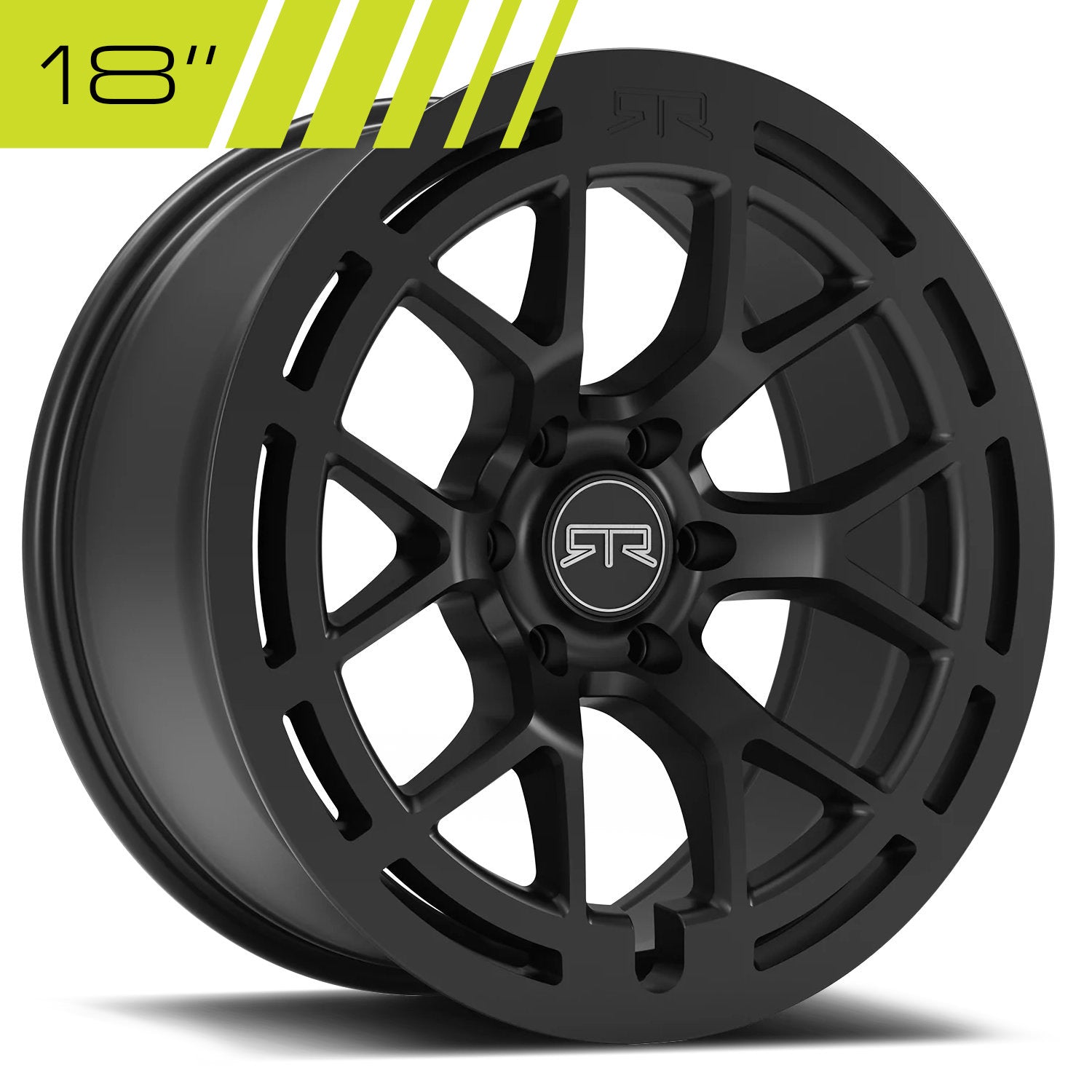 RTR Ranger Tech 6 Wheel Set Satin Black