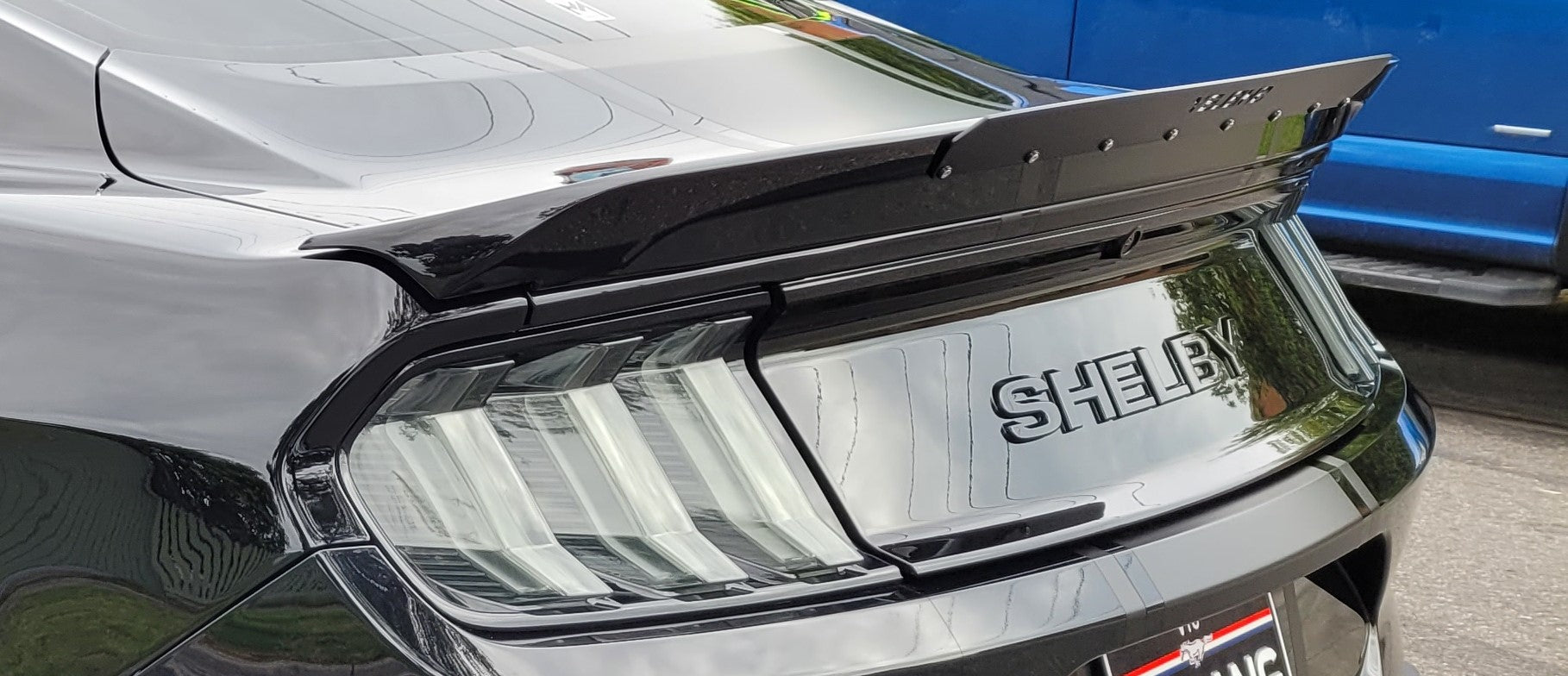 Mustang Motorsport 2018-22 Tail Light Tint - Smoked Fitted