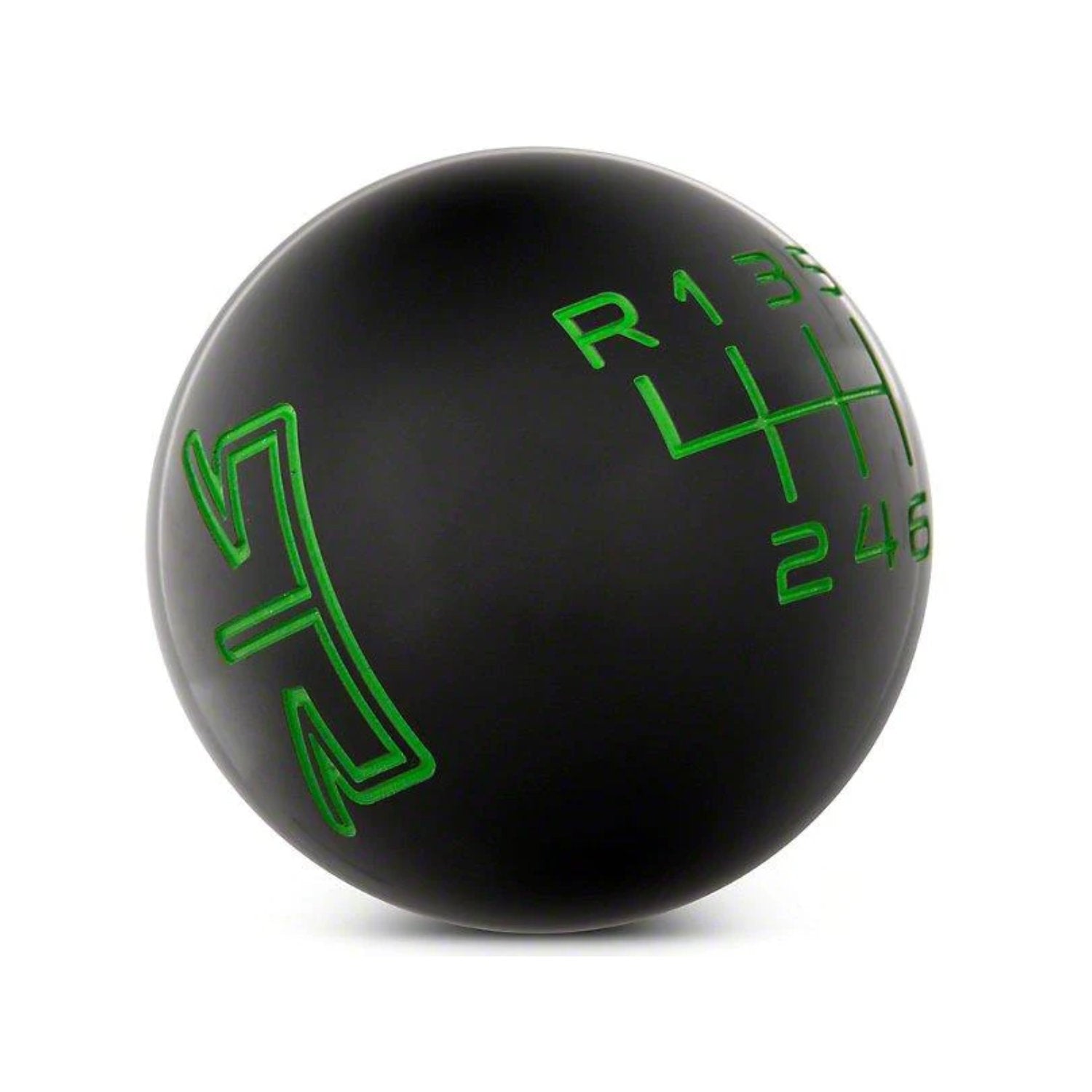 RTR 2015-24 Black Shift Knob - Green Engraving
