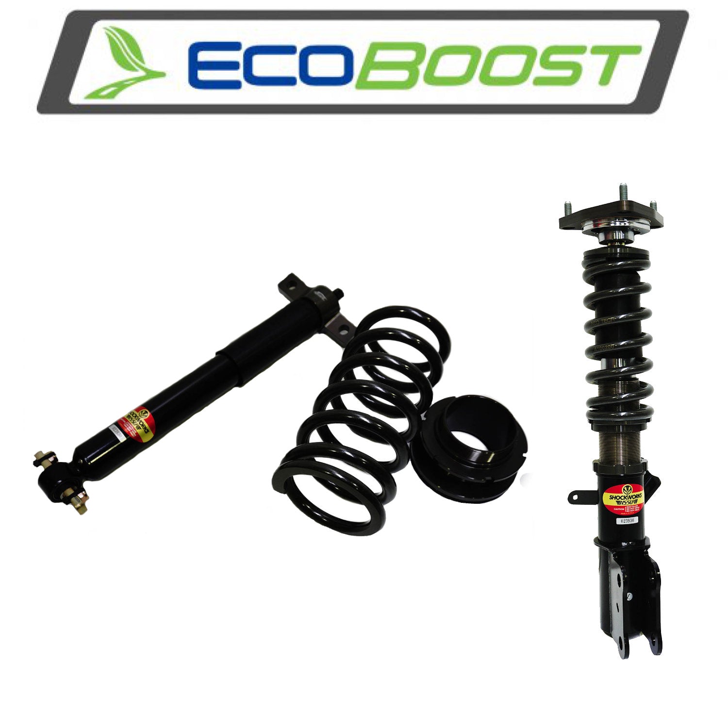 Shockworks 2015-24 Ecoboost Adjustable Performance Coilover Suspension System