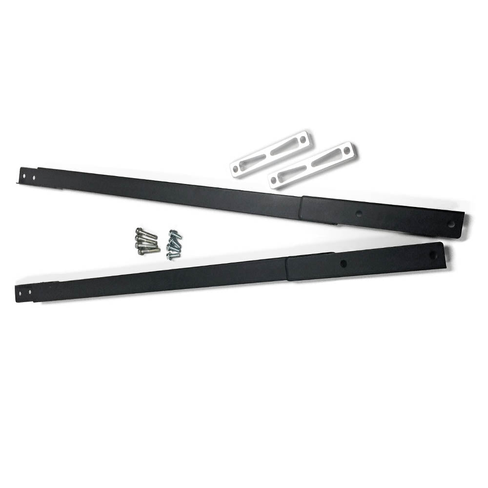 Steeda 2015-24 Ultra Lite Low-Profile Chassis Jacking Rails (Convertible)