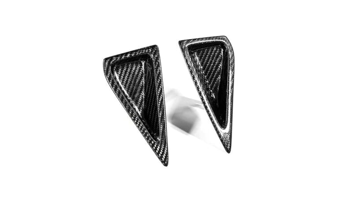 TruFiber 2018-23 Mustang Carbon Fibre Brake Duct Bumper Inserts