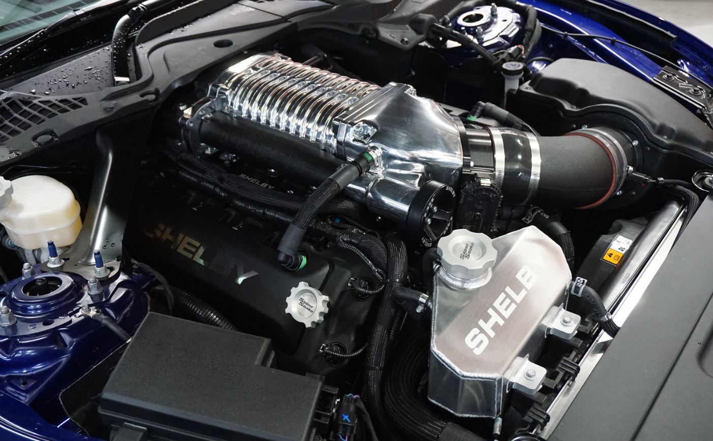 Shelby 2015-17 825hp GEN3 Whipple Supercharger with 6 Rib Belt (Polished)
