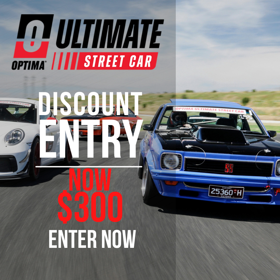 Optima Ultimate Street Car entry price DROP