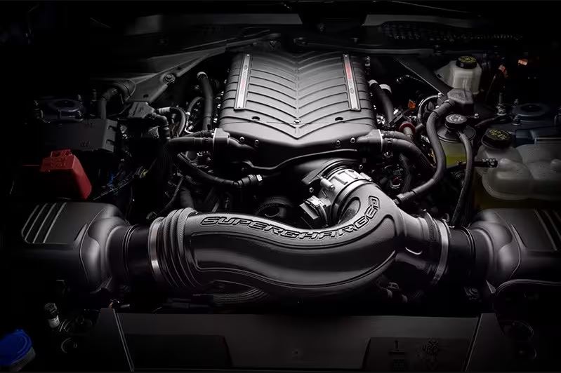 NEW FORD PERFORMANCE PARTS 2024 MUSTANG SUPERCHARGER KIT CAPABLE OF AT LEAST 800 HORSEPOWER