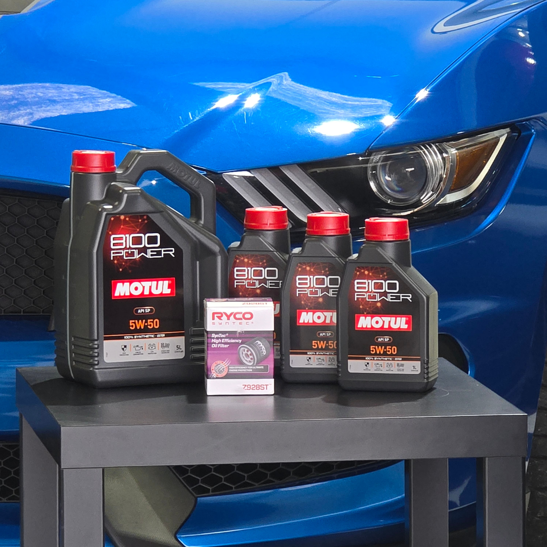 Motul 2015-17 8100 Power 5w50 Oil and Oil filter Service Kit (Supercharged)