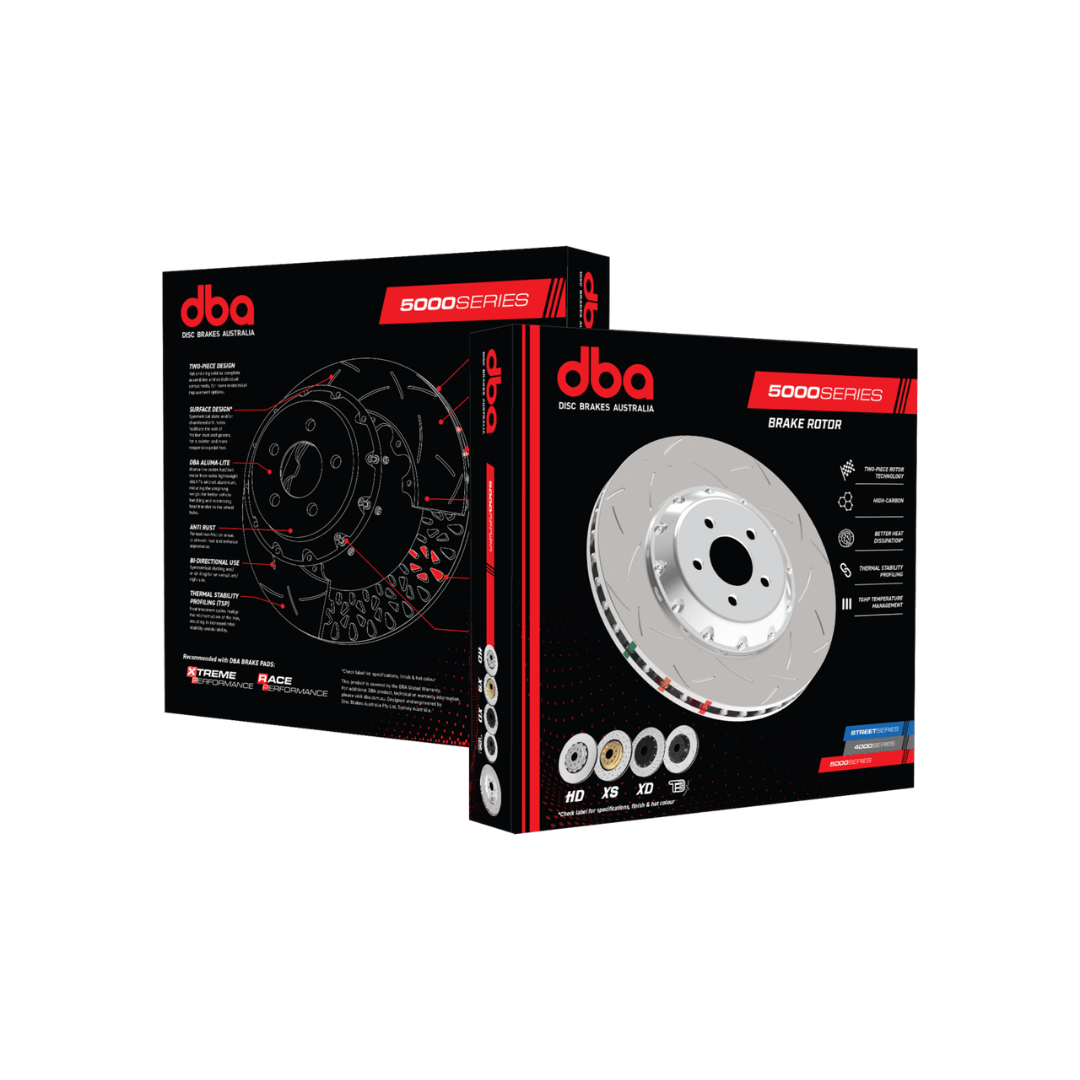 DBA 24+ 5000 Series T3 Rear Slotted Rotor Pair