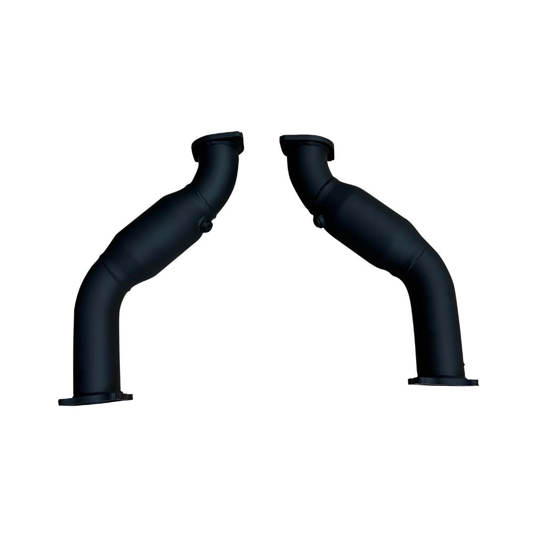 Manta 2015-25 5.0L V8 Ceramic Coated headers and cats 1 7/8" Primary - 3" Out