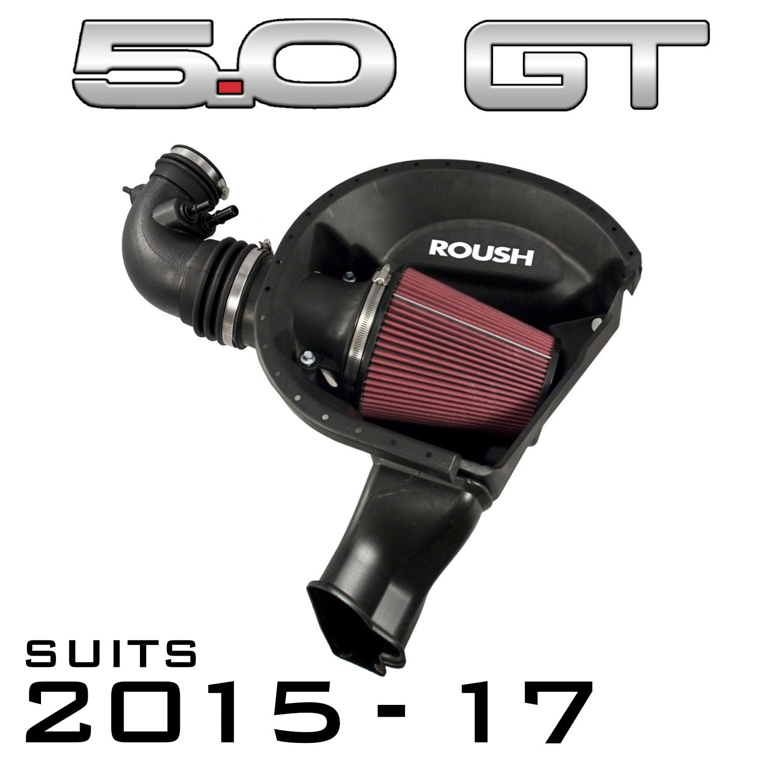 ROUSH 2015-17 5.0L V8 Cold Air Intake Kit