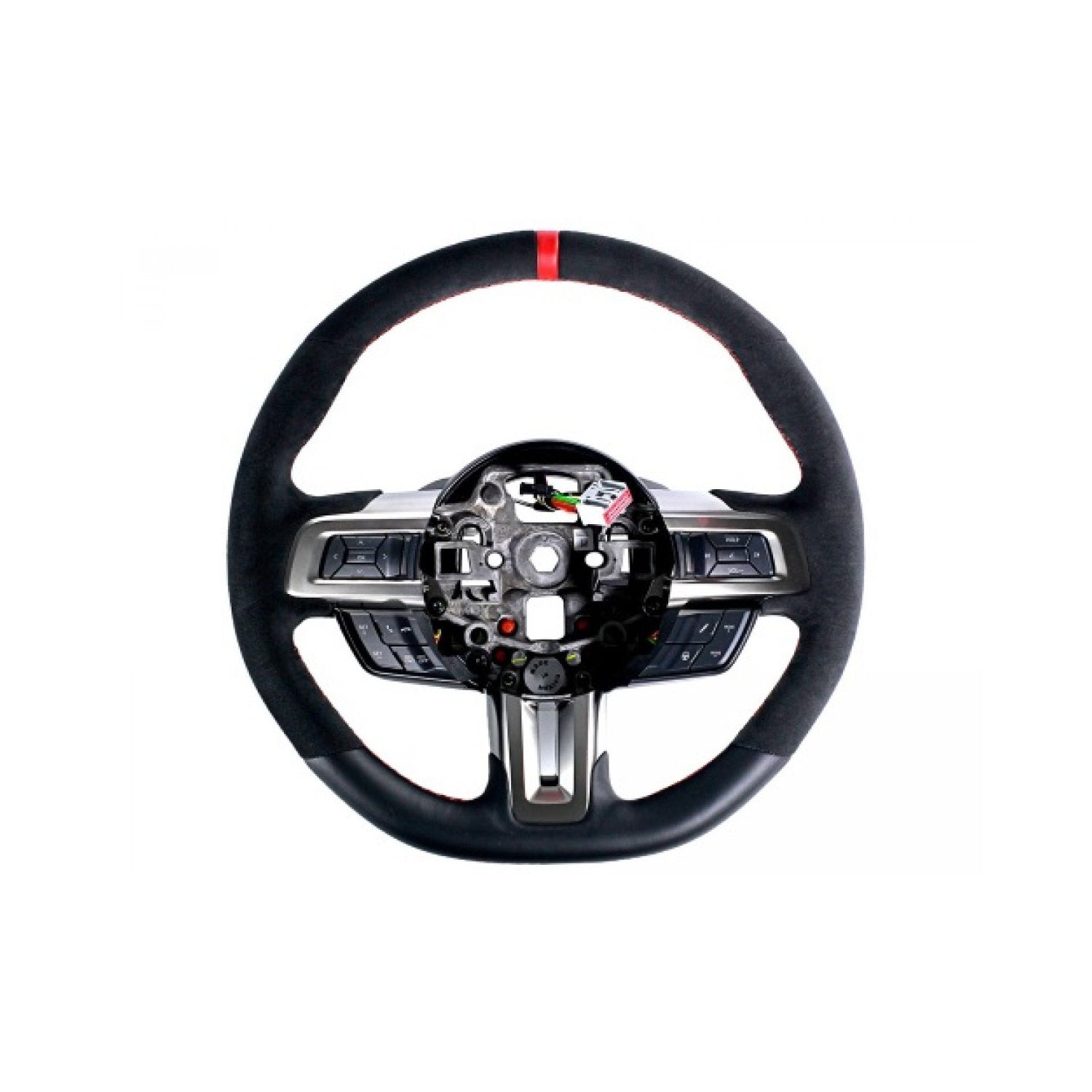 Genuine 2018-23 GT350R Steering Wheel - Red Stitching