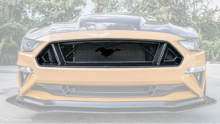 TruFiber 2018-23 Mustang Carbon Fiber Upper Grille