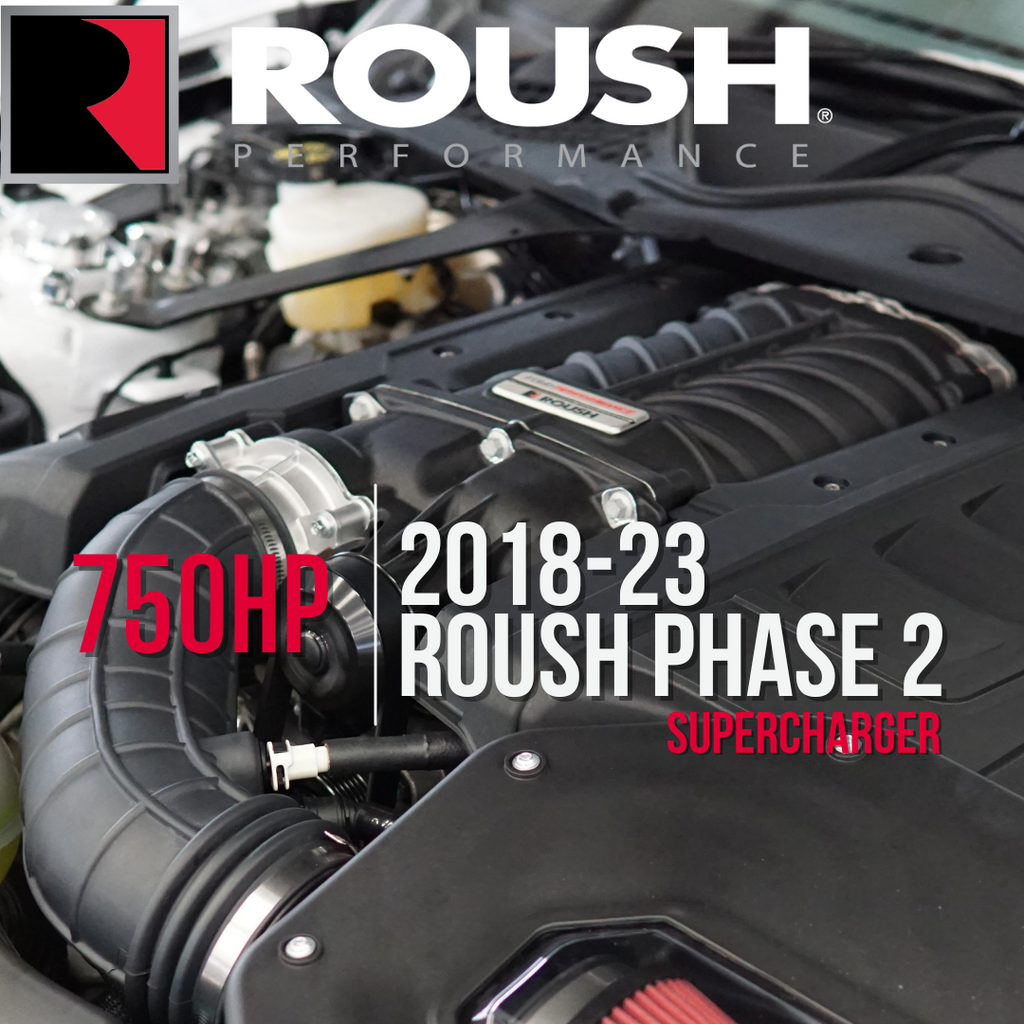 24 Roush Engine ROUSH 2018-23 5.0 V8 Phase 2 Supercharger 750hp Kit