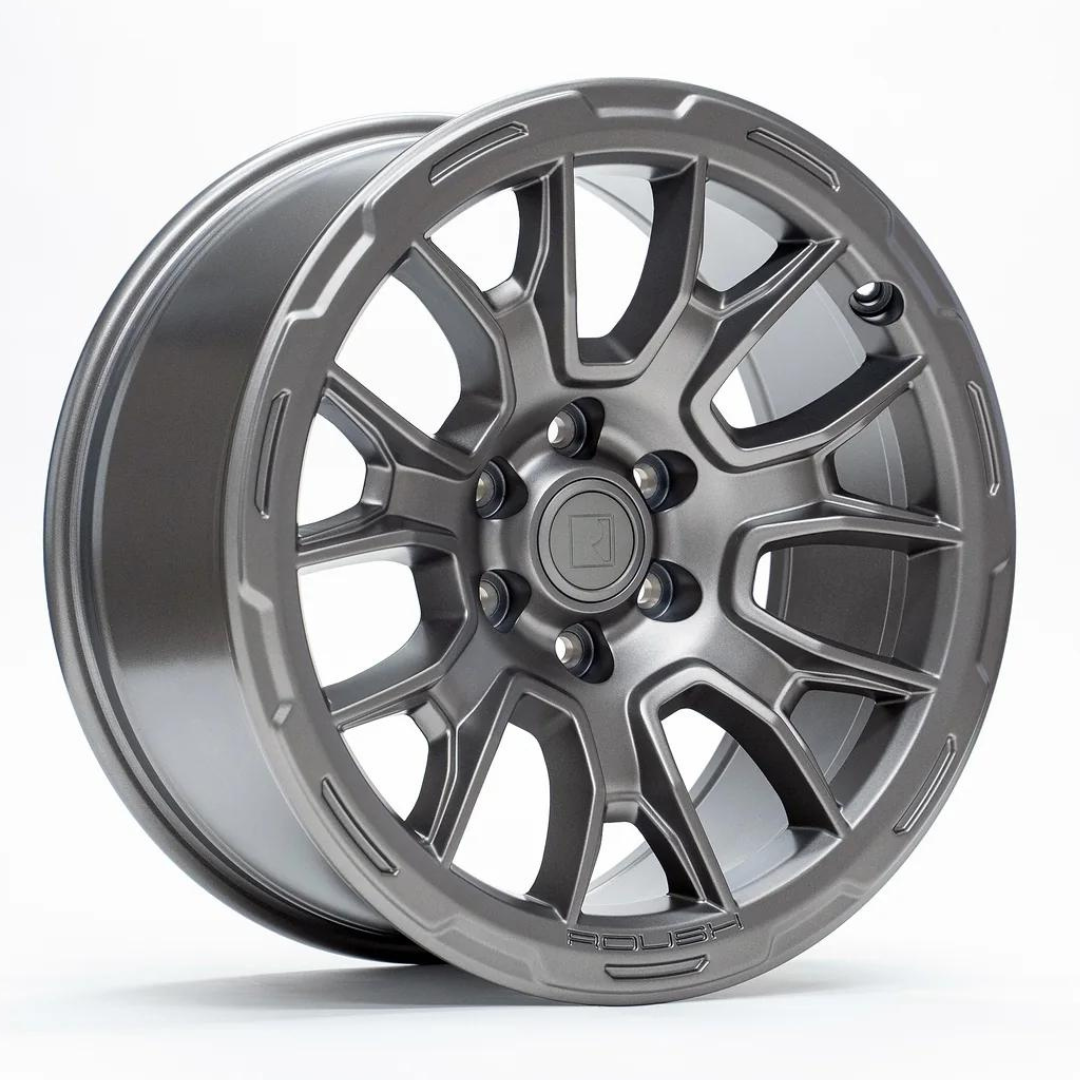 ROUSH 2015-2024 F-150 Iridium Grey 20-Inch Wheel Set