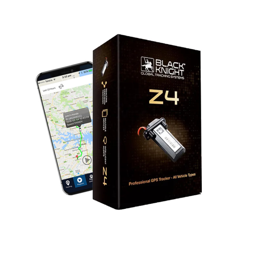 Black Knight Z4 Universal Tracker w/ 12 Months Connectivity