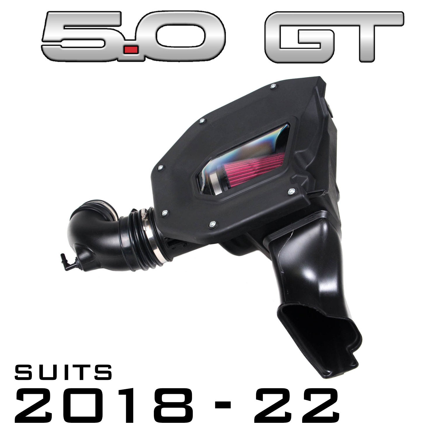 ROUSH 2018-23 5.0L V8 Cold Air Intake