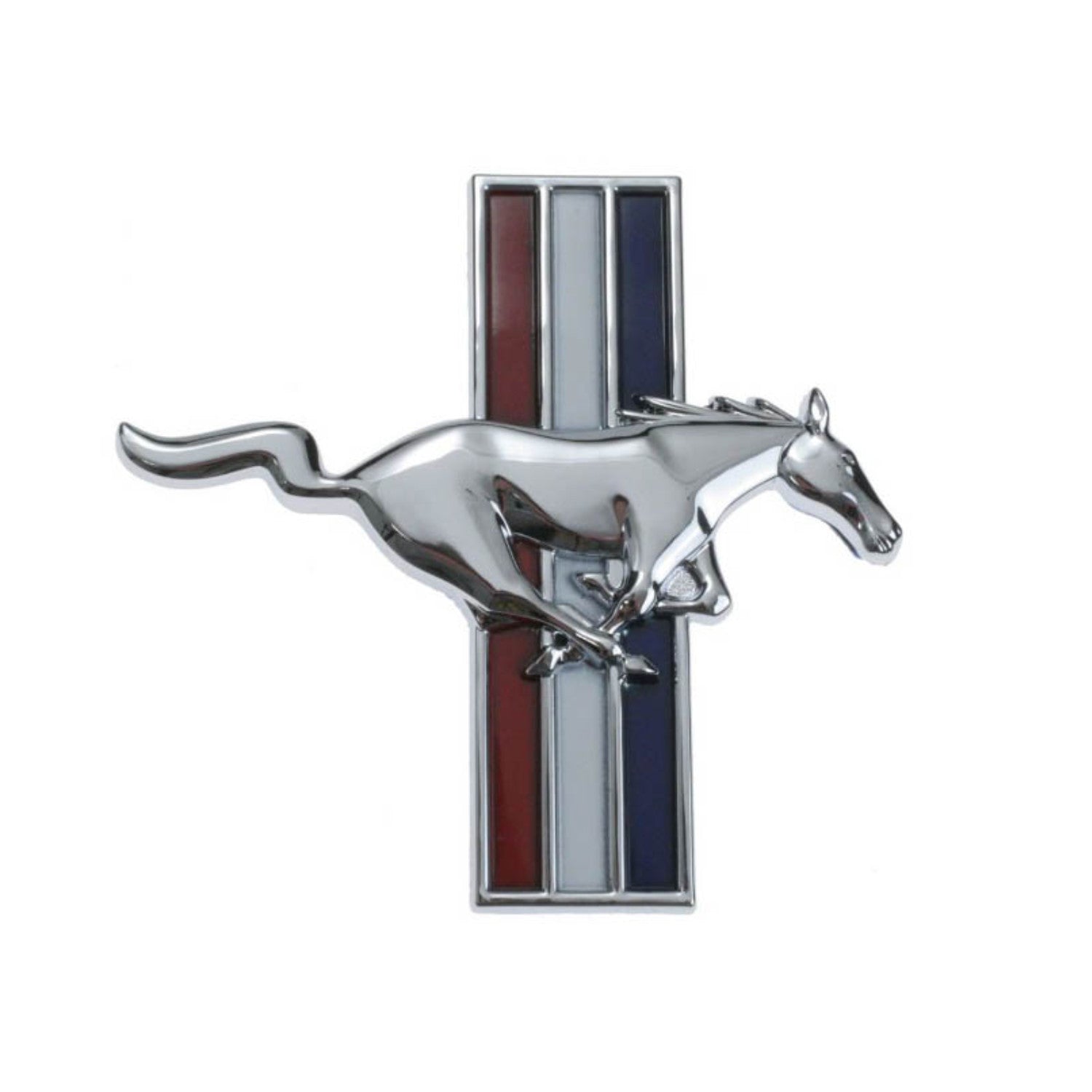 Ford Tribar Pony Running Horse Badge Emblem RH